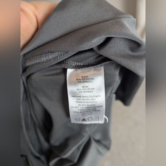 Calvin Klein Performance Athletic Dress – Pleated Hem – Size Small – Grey & Yell - Picture 9 of 10
